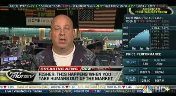 Mark Fisher On Fast Money: "Psychology Must Change" GLD, USO